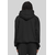 Mens Light Terry Hoody Sweatshirt - Black