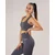 Confident Charm Top Grafitno Siv - M