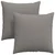 Jastučići za sofu 2 pcs Sivo-smeđa 60 x 60 cm tkanina