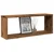 Zidne kockaste police 4 kom Staro drvo 60x15x23 cm
