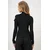Trend Alacati Stili Ženska bluza dugih rukava Alc-X13141, Crna