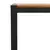 Vrtni stol s U-nogama 180 x 90 x 75 cm od masivnog drva bagrema