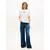 TOMMY HILFIGER Majica VARSITY mornarska/bela