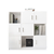 Hanah Home Komoda 119x121,8x37,6cm Bela