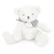 Plyšový medvedík LOurs Doudou Bear White Doudou et Compagnie biely 25 cm od 0 mes DC4160