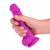 NS Novelties Coloursoft - Soft dildo, 13 cm - Vijolična