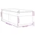 Vidaxl Box spring postelja z vzmetnico črna 100x200 cm blago