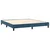 Den Box spring postelja z vzmetnico LED temno modra 160x200c