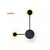 VESTA 472 Zidna lampa, 8W, 3000K, Crna