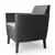 Rojaplast SALEMO 3 SEATER, grafitno siva