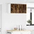 Ormar za Zid LUCCA 2 pcs Dimljeni hrast 40 x 31 x 40 cm
