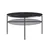 Livetastic Klubska Miza Marble, Črna, O 81cm