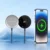 Blavec indukcijski punjač BQI-03 Qi2 15W magnetski Magsafe (BQI03-QI2MB) crni
