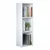 Hanah Home polica za knjige HC119, 30 cm, bela