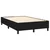 Vidaxl Box spring postelja z vzmetnico LED črna 120x200 cm blago
