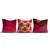 Aberto Design Set dekorativnih jastučnica Asr_plw25-29, 43x43 cm, 3 komada, Šarena