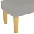 Klupa svjetlosivi 100x30x30 cm od tkanine