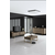 HANAH HOME Komoda Luxe Walnut Gold