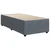 Vidaxl Box spring postelja z vzmetnico temno siva 80x200 cm žamet