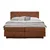 Boxspring Krevet Cordoba 160/200 cm , boja cigle