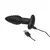 Rimmers Model-E Vibrating Rimming Plug with Remote Control Black
