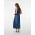 VERO MODA Obleka VMMACEY moder denim