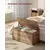 Songmics Shranjevalna klop 100x40x46 cm rjava