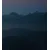 Fototapeta polna luna nad gorami - 245x270