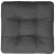 Jastuk za palete antracit 50 x 50 x 12 cm od tkanine