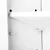 Songmics Stenski omarica 60x20x70 cm Bela