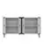 HANAH HOME Komoda Tuna 120 White Silver