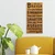 Wallity Zidna dekoracija Braver Stronger Smarter Loved, 30x3x58 cm, Smeđe boje