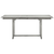 Vrtni blagovaonski stol (120-170) x 80 x 75 cm od drva bagrema