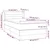 Greatstore Box spring postelja z vzmetnico modra 90x200 cm blago