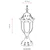 Opviq Spoljna zidna lampa BSU-68178-BSY, 40 cm, IP65, E27, 40W, Crna