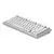 DARK PROJECT Bežična mehanička gaming tastatura ALU Terra Nova, Bela
