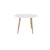 Venture Design Jedilna miza 100x75 cm bela