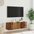 Zidni TV ormarić staro drvo 100x30x30 cm konstruirano drvo