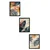 Wallity Dekorativna slika Huhu468S, 50x70cm, 3 dela