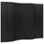 Vidaxl vidaXL Pregrada za sobo, črna, 165x250 cm, bambus