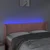 LED uzglavlje ružičasto 147x16x78/88 cm baršunasto