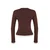 Trendyol Milla ženska bluza Twoaw25Bz00114, smeđa-smeđa