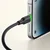 Mcdodo MCDODO polnilnik USB Lightning kabel za hitro polnjenje za iPhone 1M LED črne barve