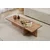 Hanah Home Klub sto Harbor, 120x30x45 cm, Braon