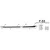 Side protective moldings Mitsubishi Space Star 2020-2024