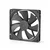 Nedis DC ventilator | DC | Velikost ventilatorja: 140 mm | 3-pinski | 24,9 dBA | Črna