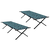 Sklopivi kamperski krevet List 2 pcs Šuma 210 x 80 x 46 cm