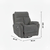 Atelier del Sofa Električna fotelja Comfera Electric, 90 x 100 x 95 cm, Krem