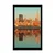 Plakat očarljiv New York v vodnem odsevu - 60x90 silver