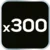 shumee Varnostni obročki, 300 kosov